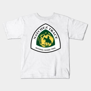 Natchez Trace National Scenic Trail marker Kids T-Shirt